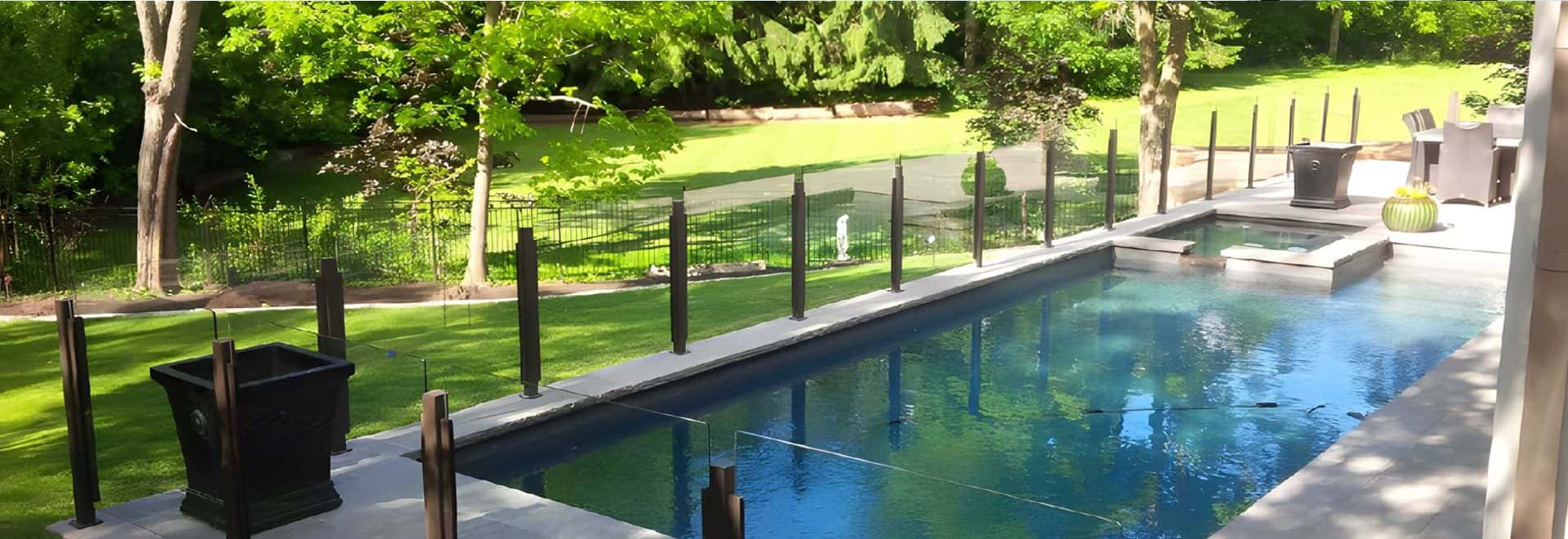 Topless Glass Railing Edmonton